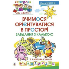 Вчимося орієнтуватися в просторі. Завдання з калькою