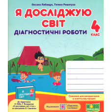 Я досліджую світ. Діагностичні роботи. 4 клас (до підручника Бібік)   НУШ 2024