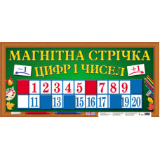 Магнітна стрічка цифр і чисел